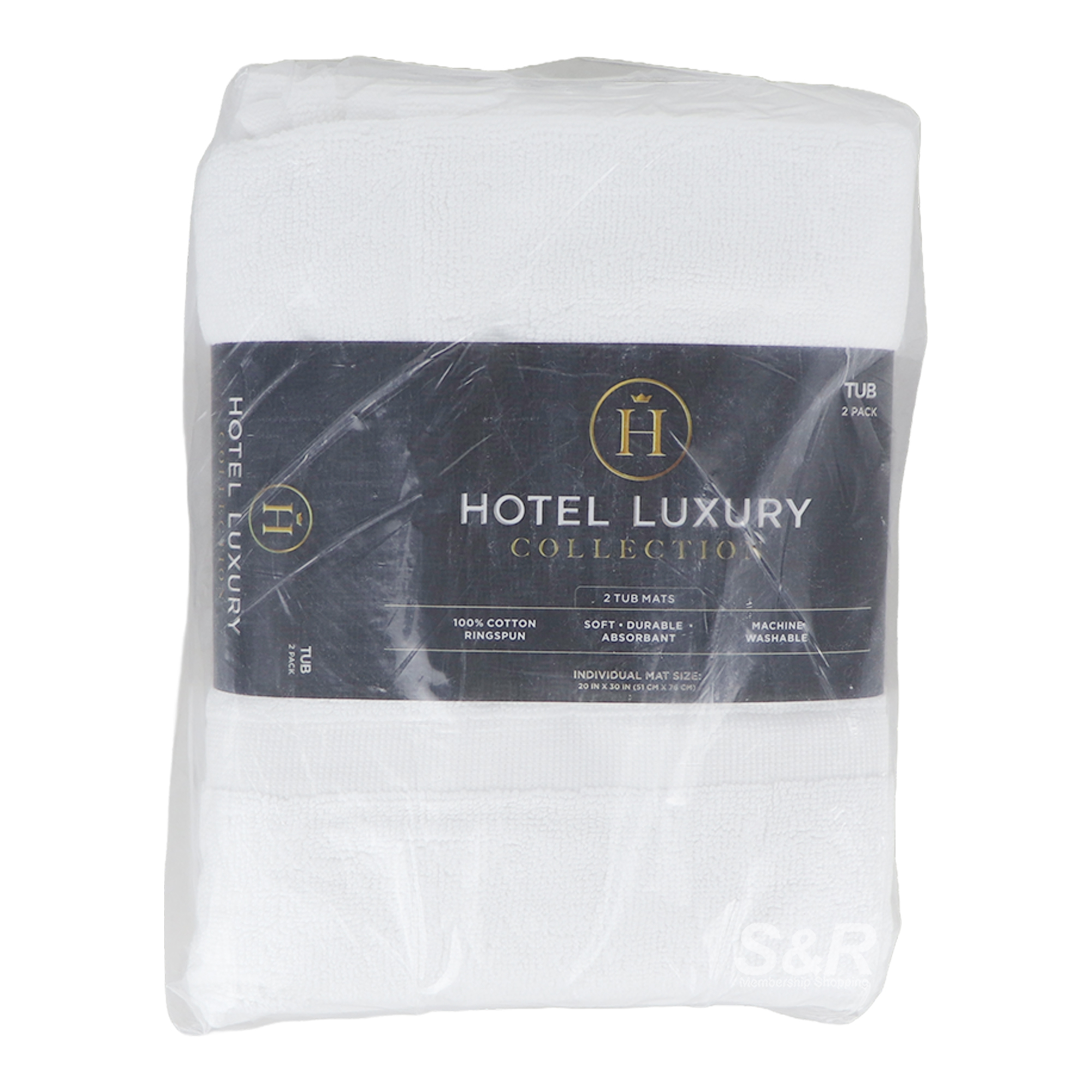 Hotel Luxury Collection Tub Mat 2pcs